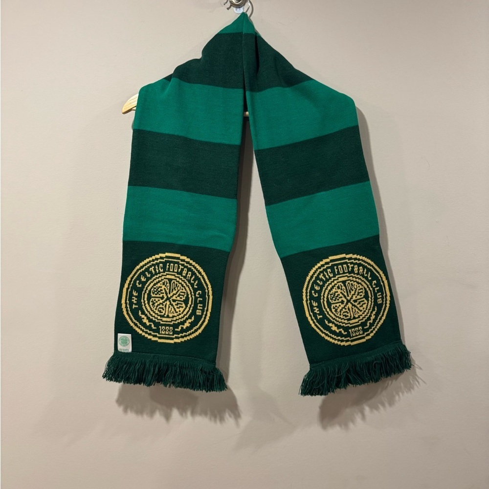 Celtic FC Official Bar Jacquard Scarf Football Soccer